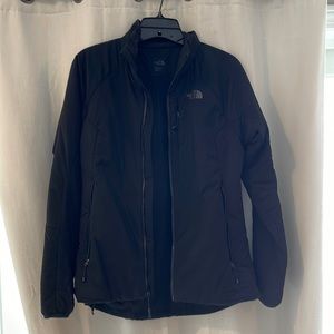 Black small puff jacket